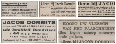 Advertenties in de Zutphensche Courant, 1937 – 1938