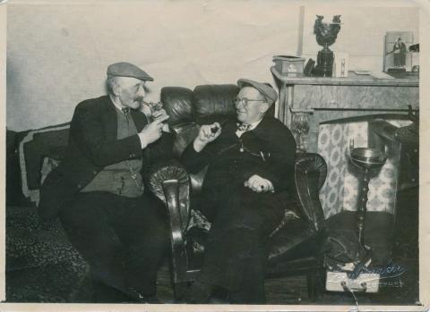 Josef Dormits en Hein van Beek