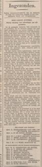 Artikel Zutphensche Courant 8-2-1940